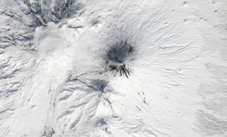 Klyuchevskaya volcano on Kamchatka