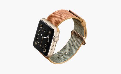 The new Apple Watch woven nylon band features an innovative weave structure and design unique to the tech and lifestyle giant.