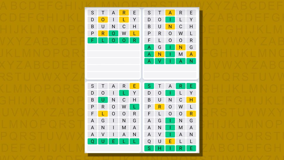 Quordle Today – Hints And Answers For Tuesday, February 13 (game #750 ...