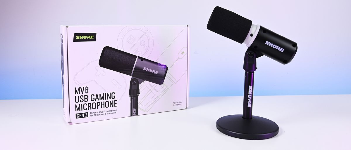 Shure MV6 USB Gaming Microphone Gen 2 review: Studio pedigree