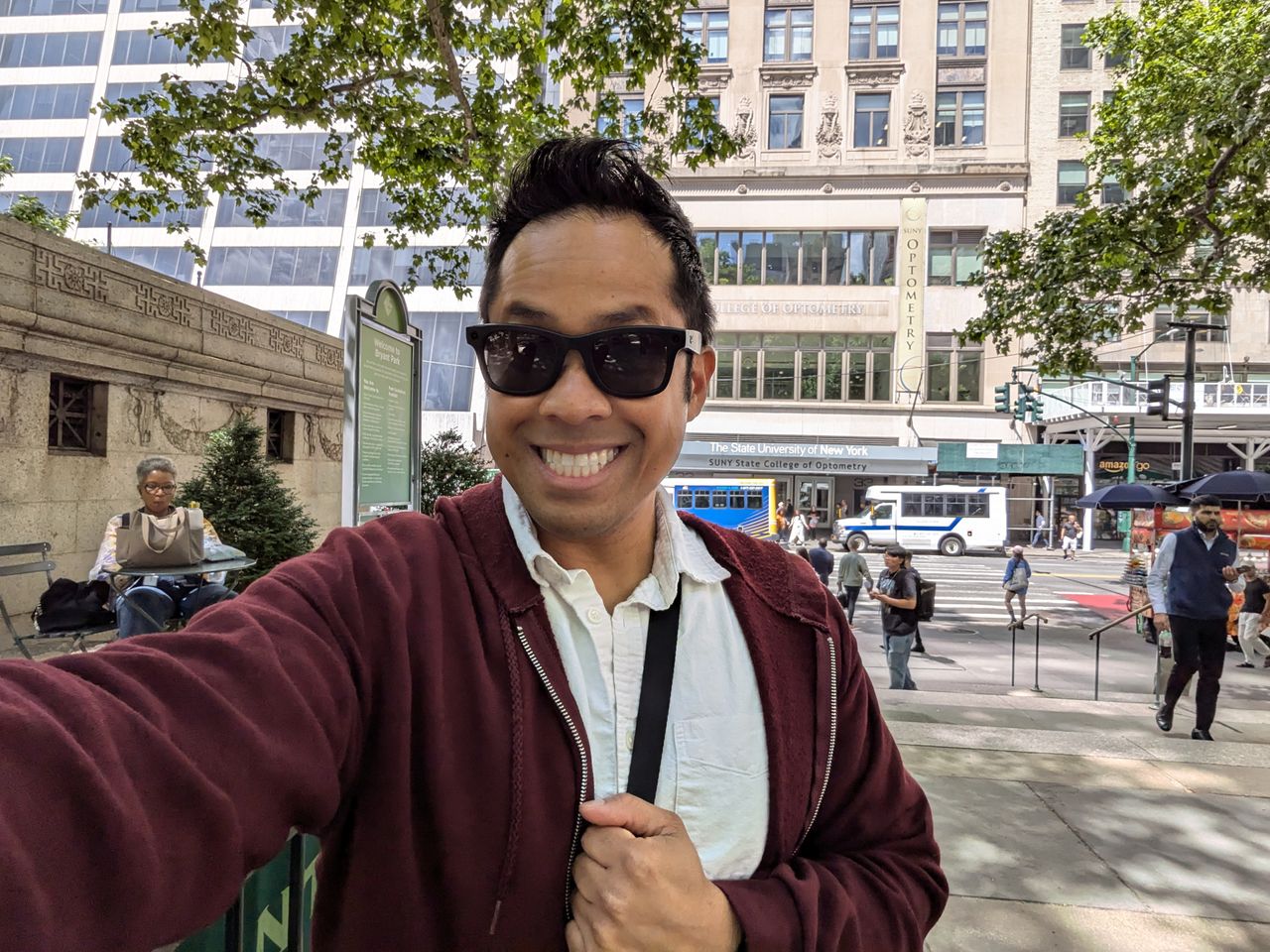 Google Pixel 8a selfie sample.