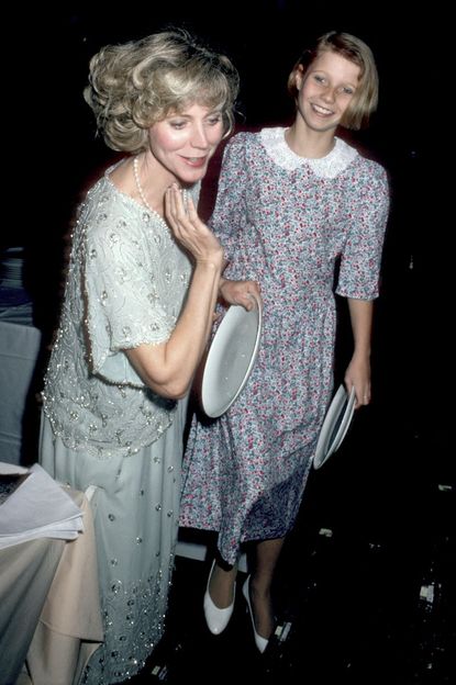 Blythe Danner & Gwyneth Paltrow circa 1985