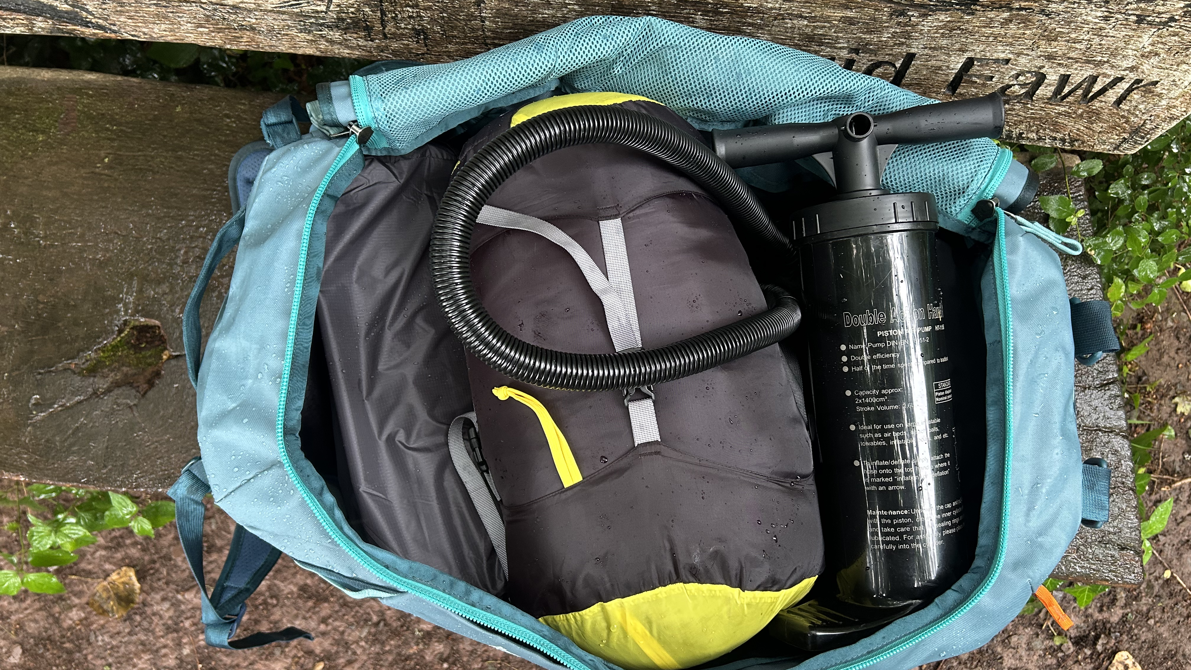 Allpa Getaway main compartment