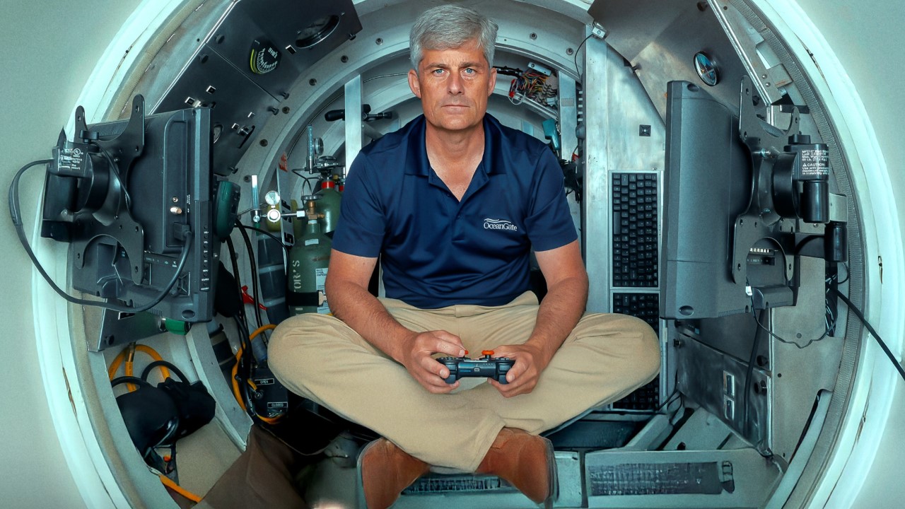 Stockton Rush is shown in the Netflix documentary Titan: The OceanGate Submersible Disaster.