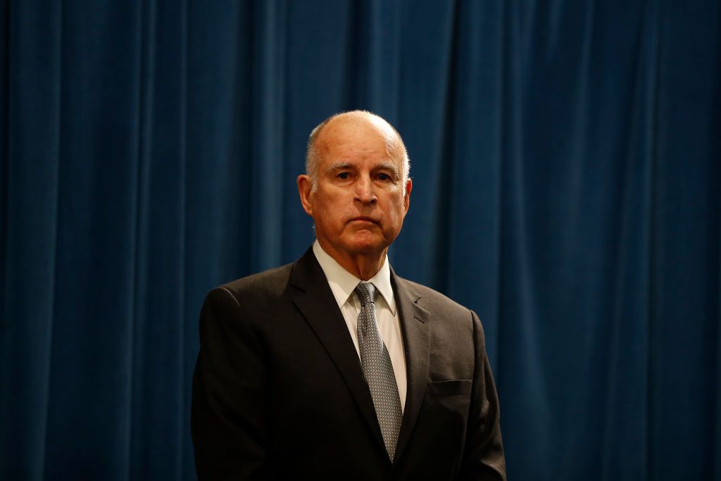 Gov. Jerry Brown.