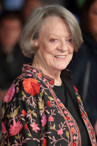 Dame Maggie Smith attends a screening of "The Lady In The Van" during the BFI London Film Festival at Odeon Leicester Square on October 13, 2015 in London, England.