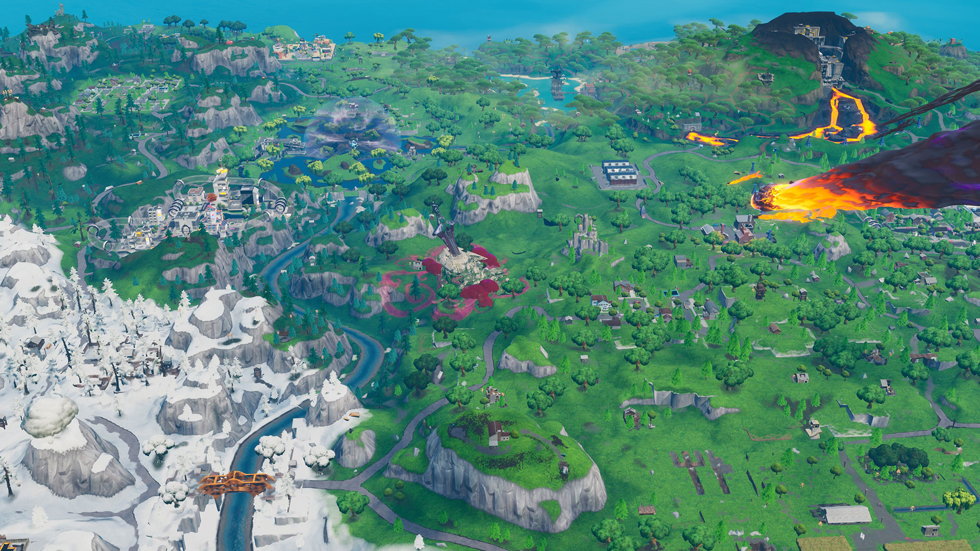 Fortnite Chapter 1 Season 11 Map