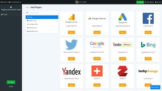 Site123 plugin library screenshot