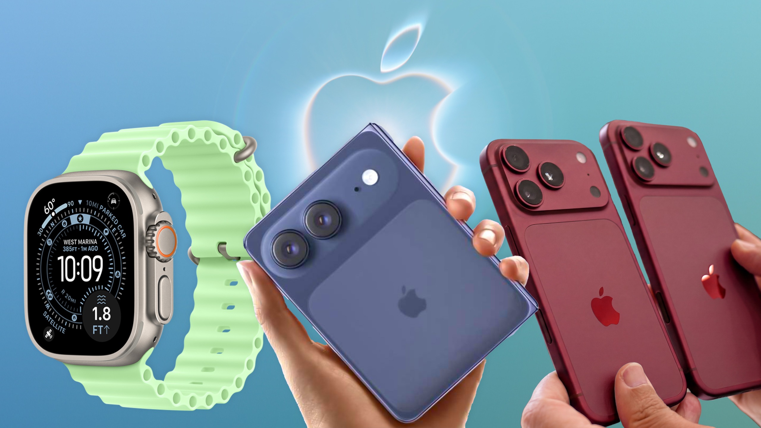 Apple watch ultra 4, iphone duo and iphoine 18 pro