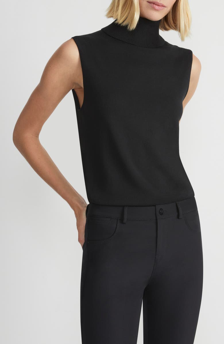 Sleeveless Turtleneck Sweater