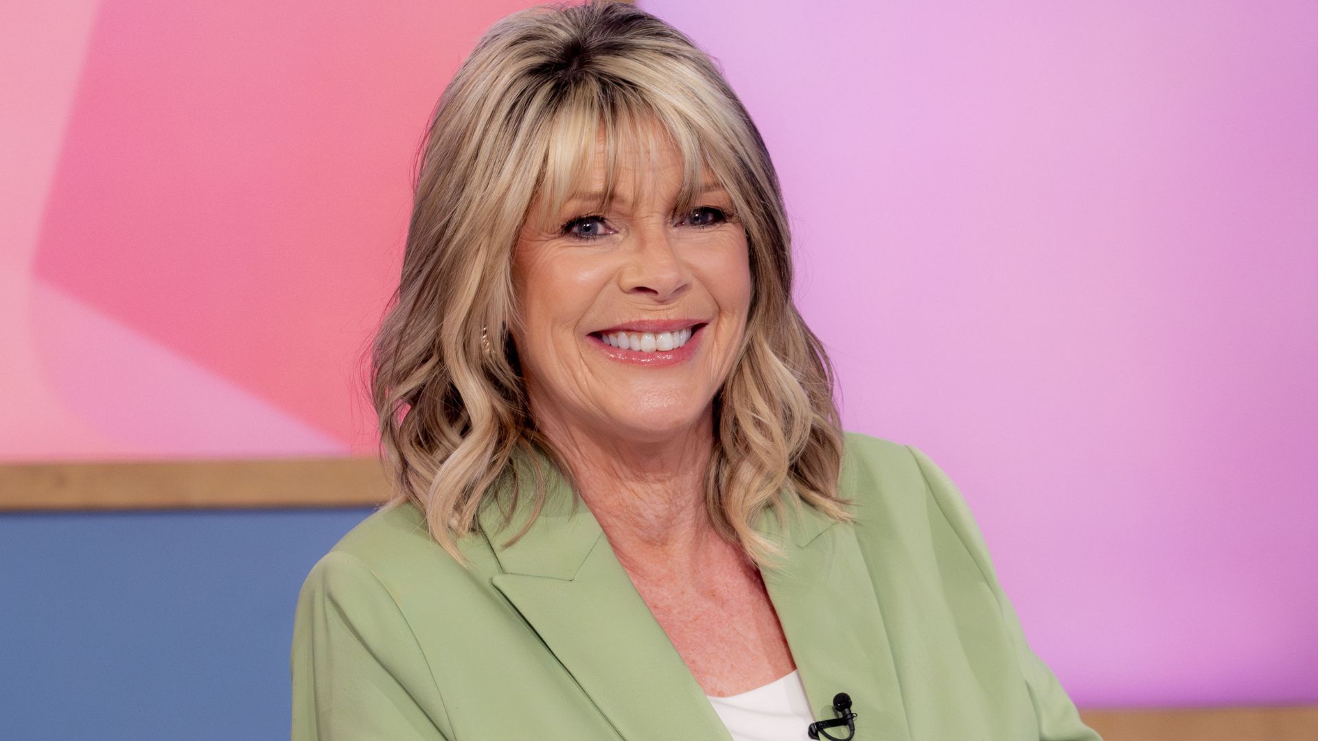Ruth Langsford presenting on Loose Women