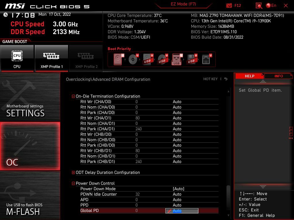 MSI MAG Z790 Tomahawk WIFI