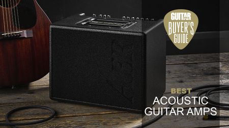 AER Compact 60 with an acoustic guitar 