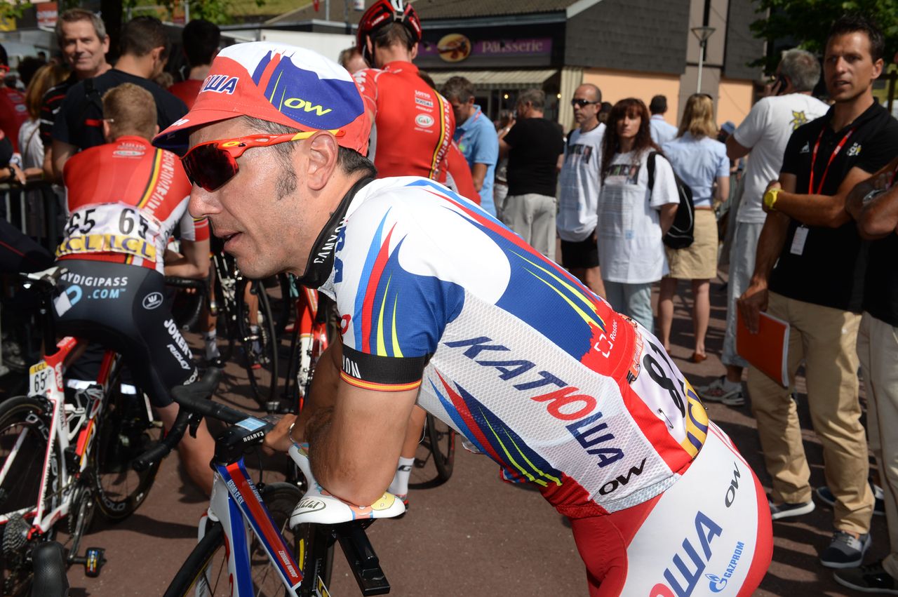 Joaquim Rodr&iacute;guez leads Katusha at the Dauphin&eacute;