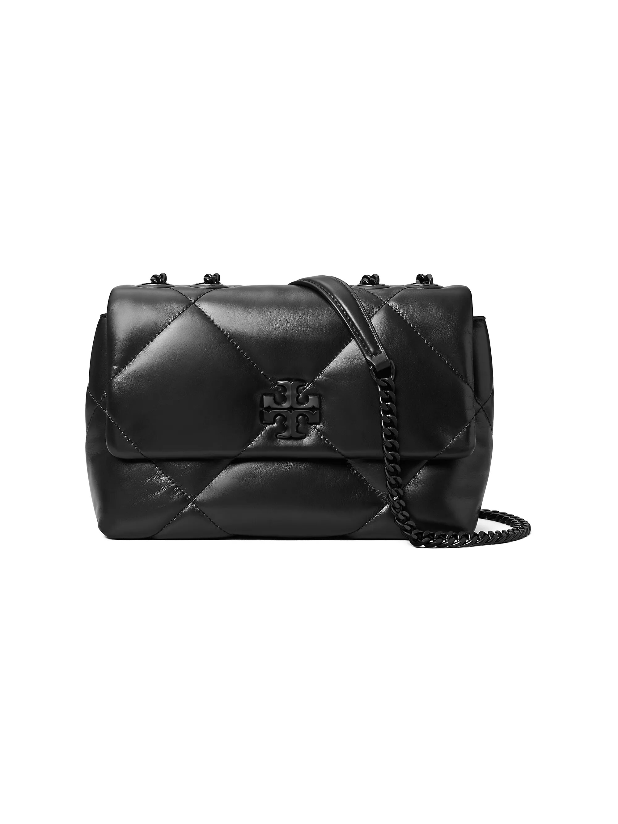 Small Kira Diamond-Quilted Leather Crossbody Bag