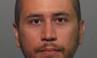 George Zimmerman in his April 11 booking photo