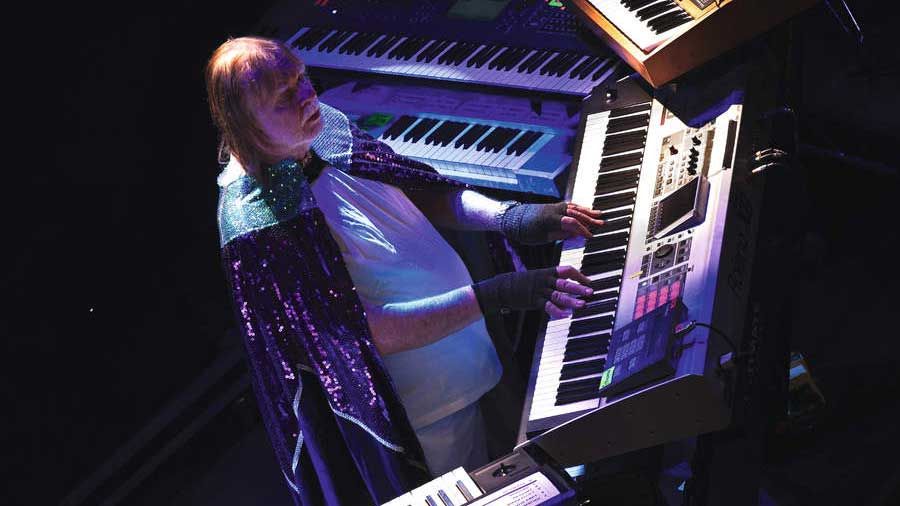 Rick Wakeman onstage