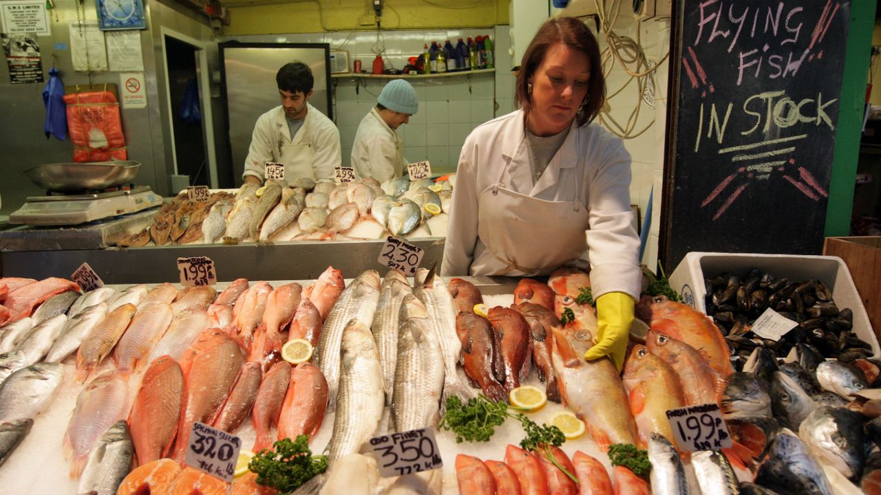 Fish, fishmonger