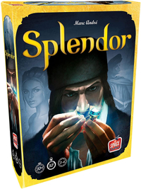 Splendor| 2-4 players | Time to play: 30 minutes $44.99