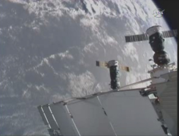 Russian Cargo Ship Veers Out of Control Near Space Station