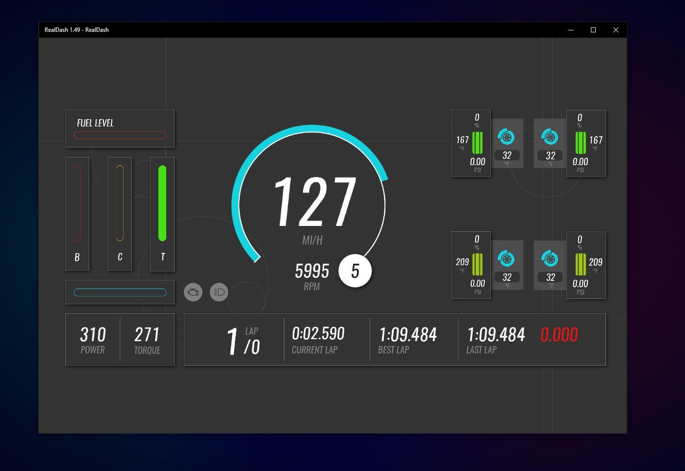How to turn a Windows 10 tablet into a dashboard for Forza Horizon
