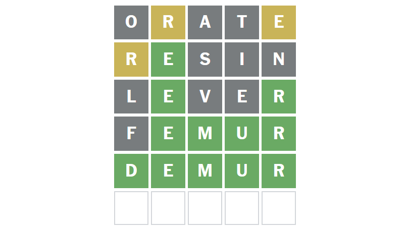 Wordle #1,838