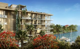 The development, comprising 26 units, is situated in the city’s calm and tranquil Coconut Grove area, overlooking the ocean