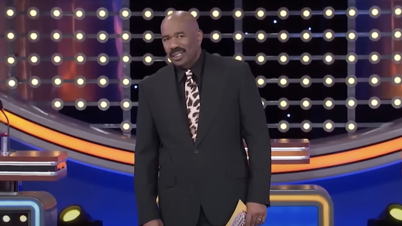 Steve Harvey on Family Feud