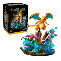 Venusaur, Charizard and Blastoise | View at Lego