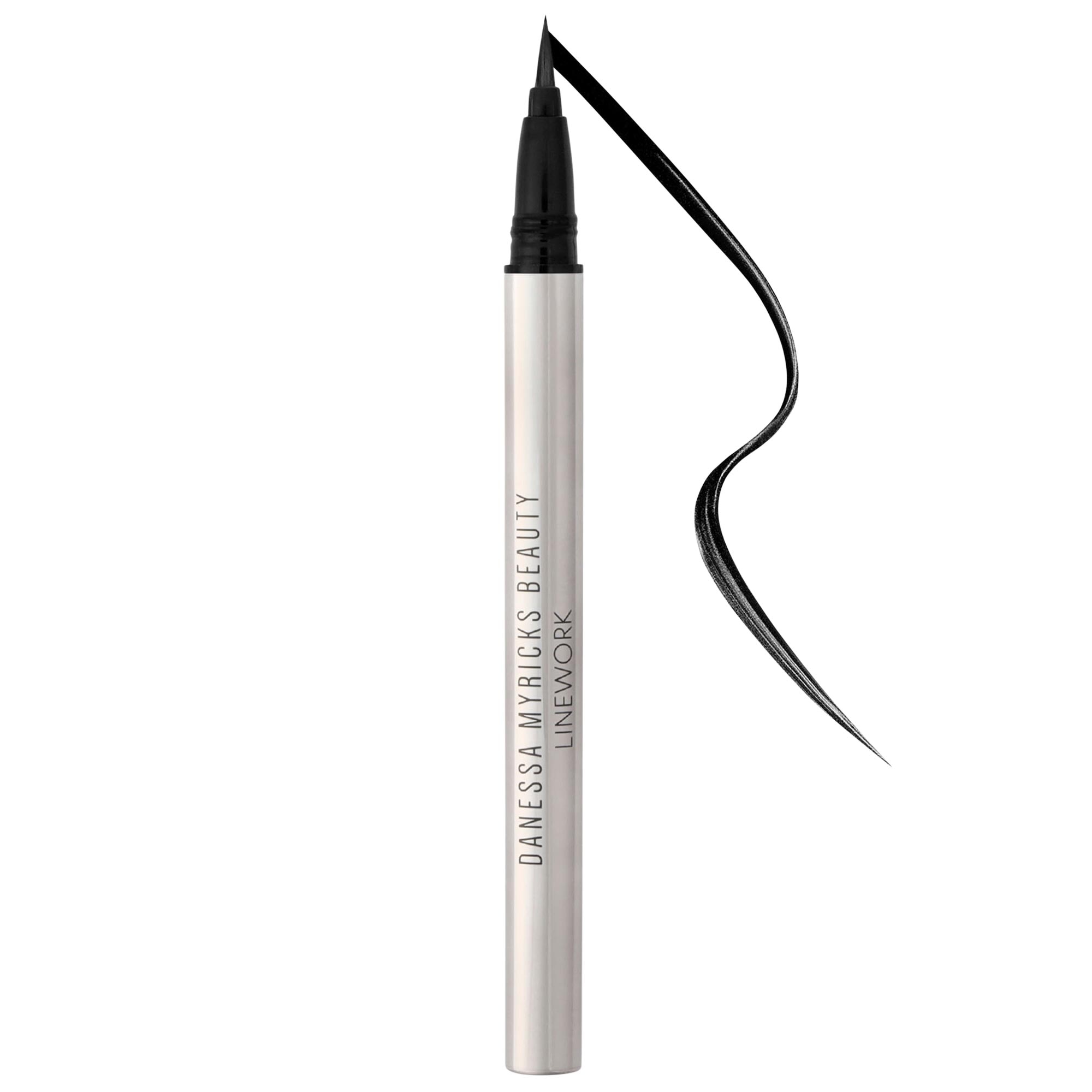 Linework Paintbrush Fluid Liquid Eyeliner - Onyx