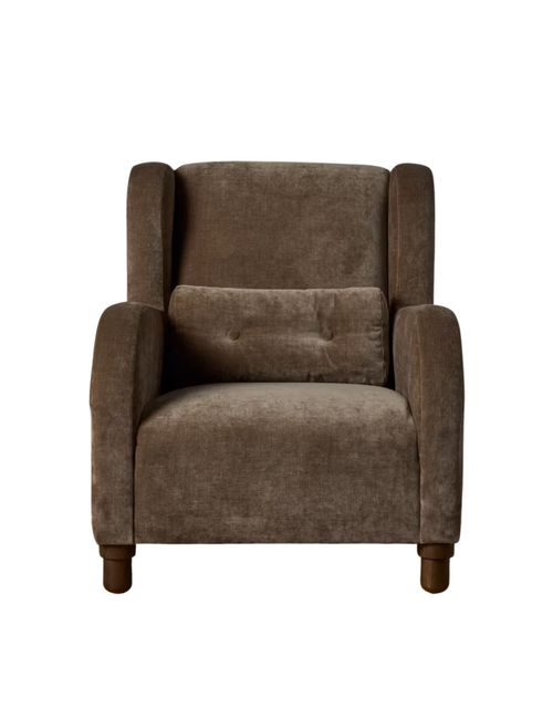 Luca Chair - Alton Mushroom Chenille