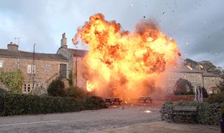 Explosion at the Woolpack - Emmerdale 