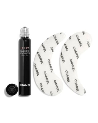 Chanel Le Lift under-eye patches on a white background