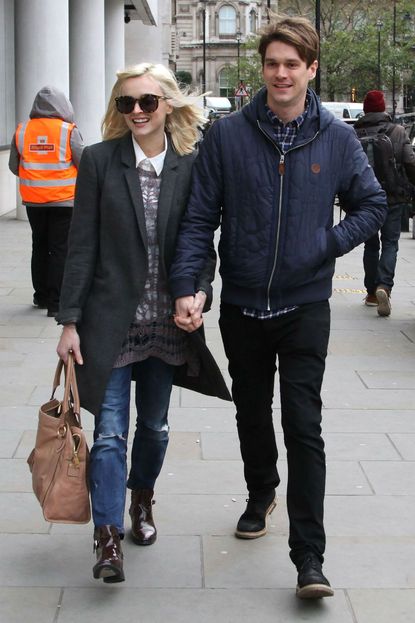 Fearne Cotton is all smiles with Jessie Wood
