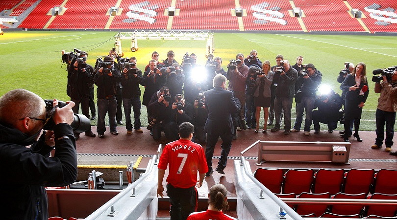 Luis Suarez – Ajax to Liverpool, 2010 (£22.8m)