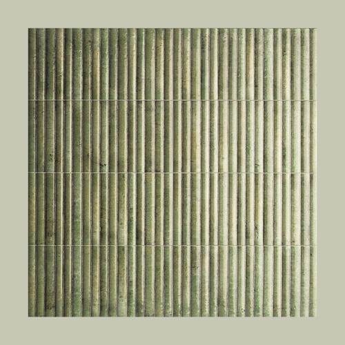 Victorian Plumbing, Stonehouse Studio Matteo Fluted Green Wall Tiles