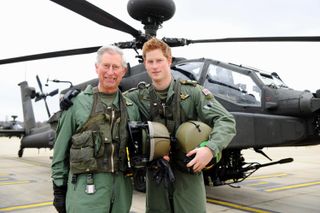 Prince Harry and King Charles