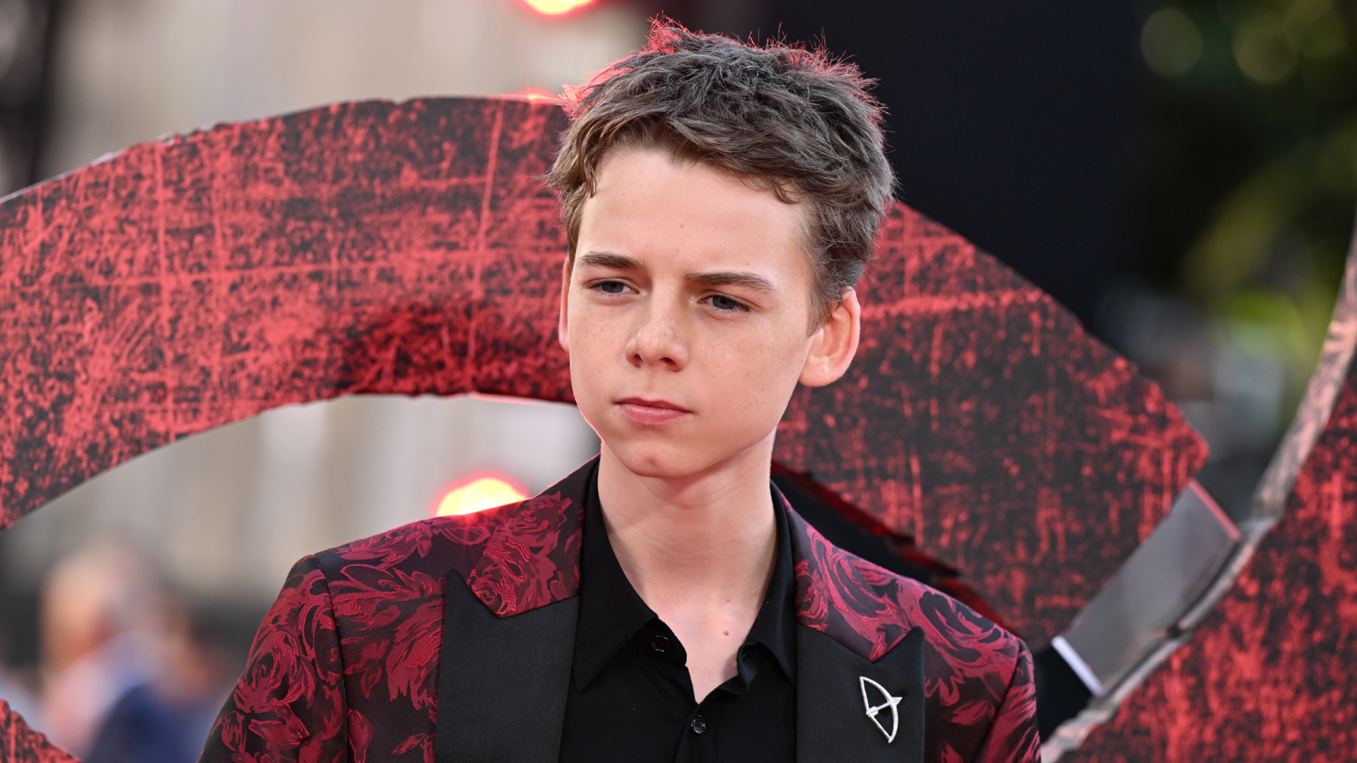 Alfie Williams at the 28 Years Later world premiere