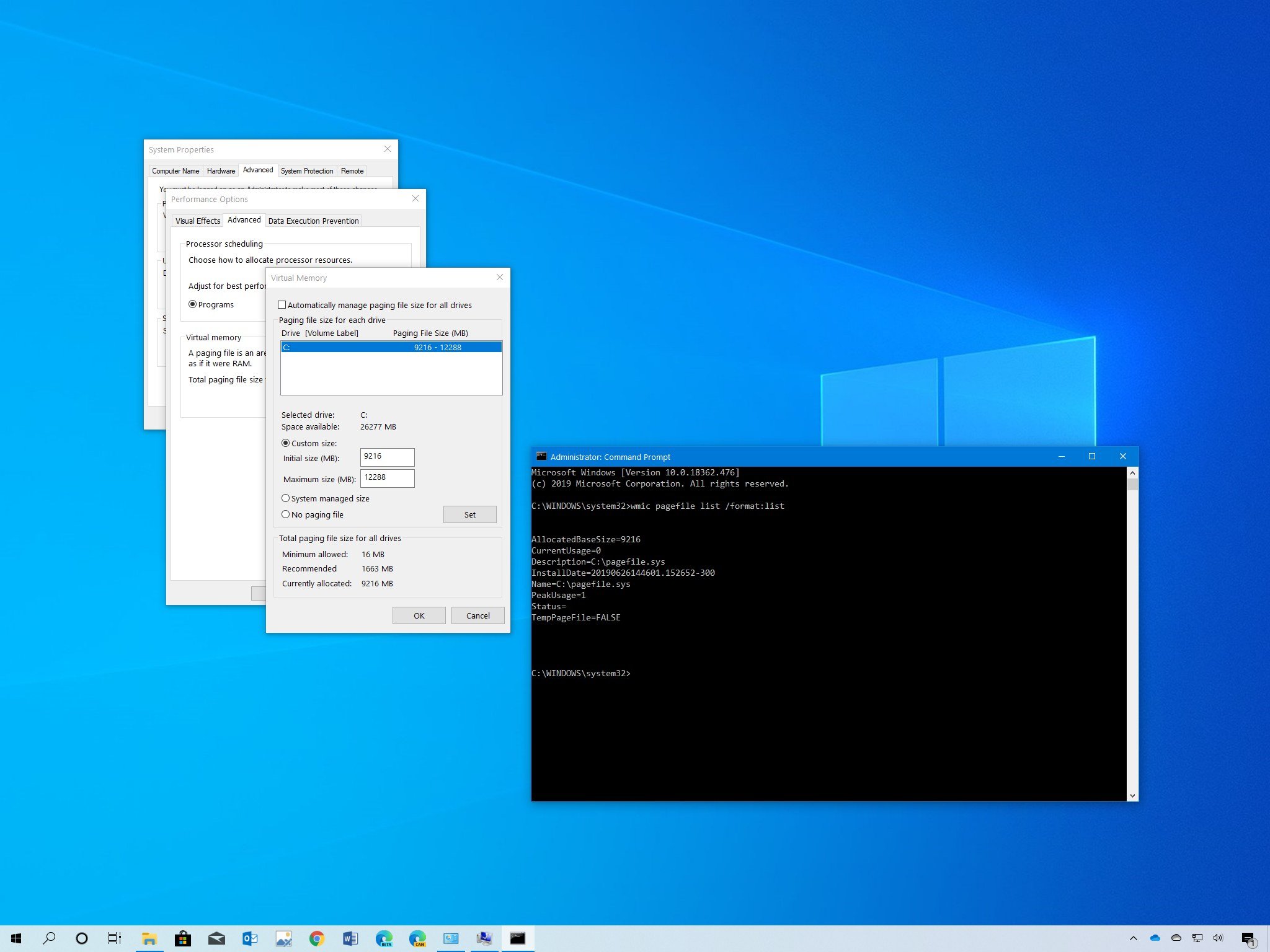 Meningsfuld overbelastning Sæt ud How to change virtual memory size on Windows 10 | Windows Central