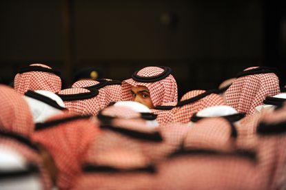 The Saudi Arabian royal family is nervous about the state of their country. 