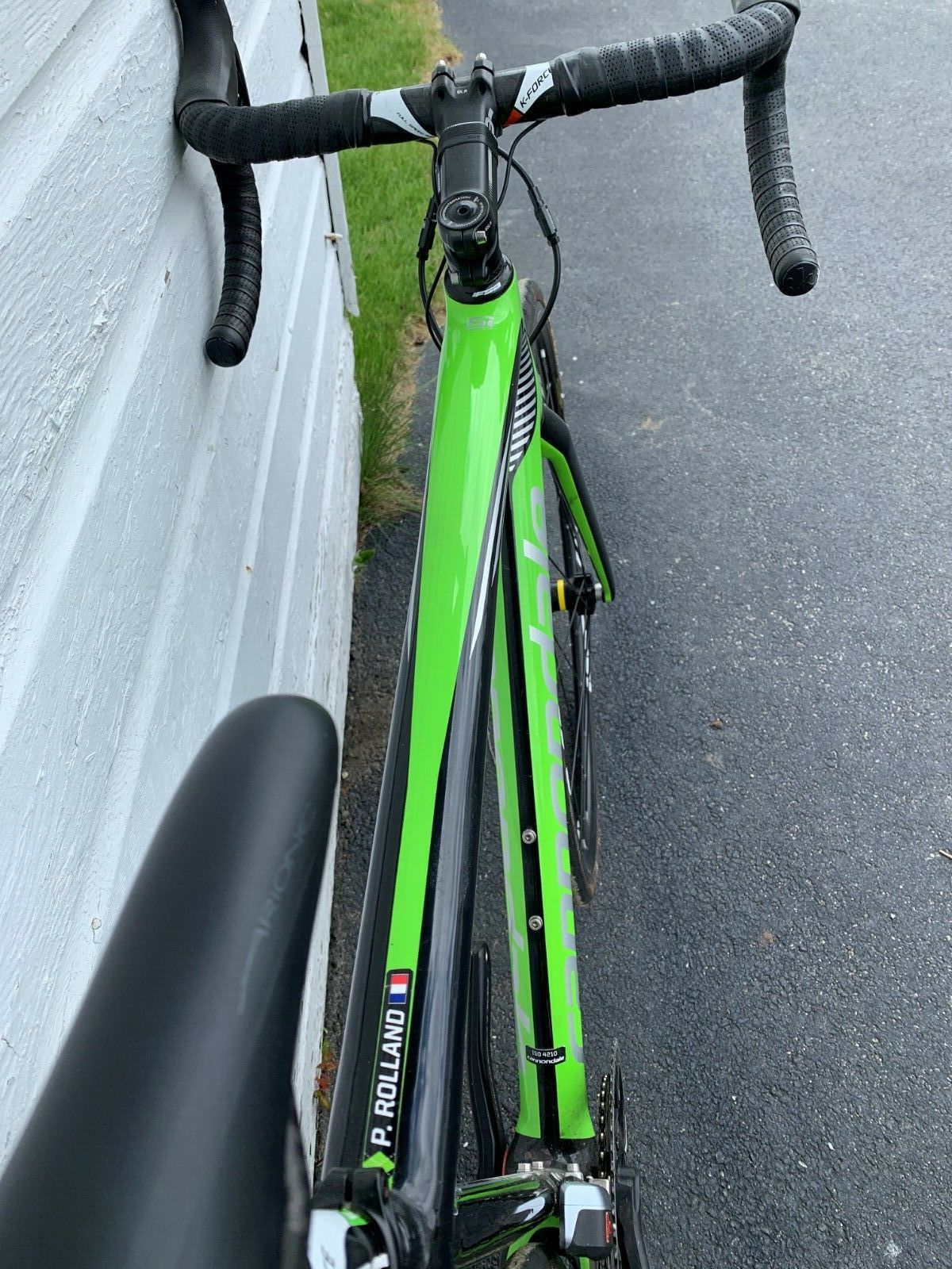 Little doubt about who this bike belonged to