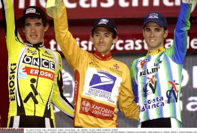 The 2203 Vuelta podium included Alejandro Valverde who finished third