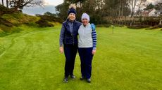 Carly Cummins with Lady Captain