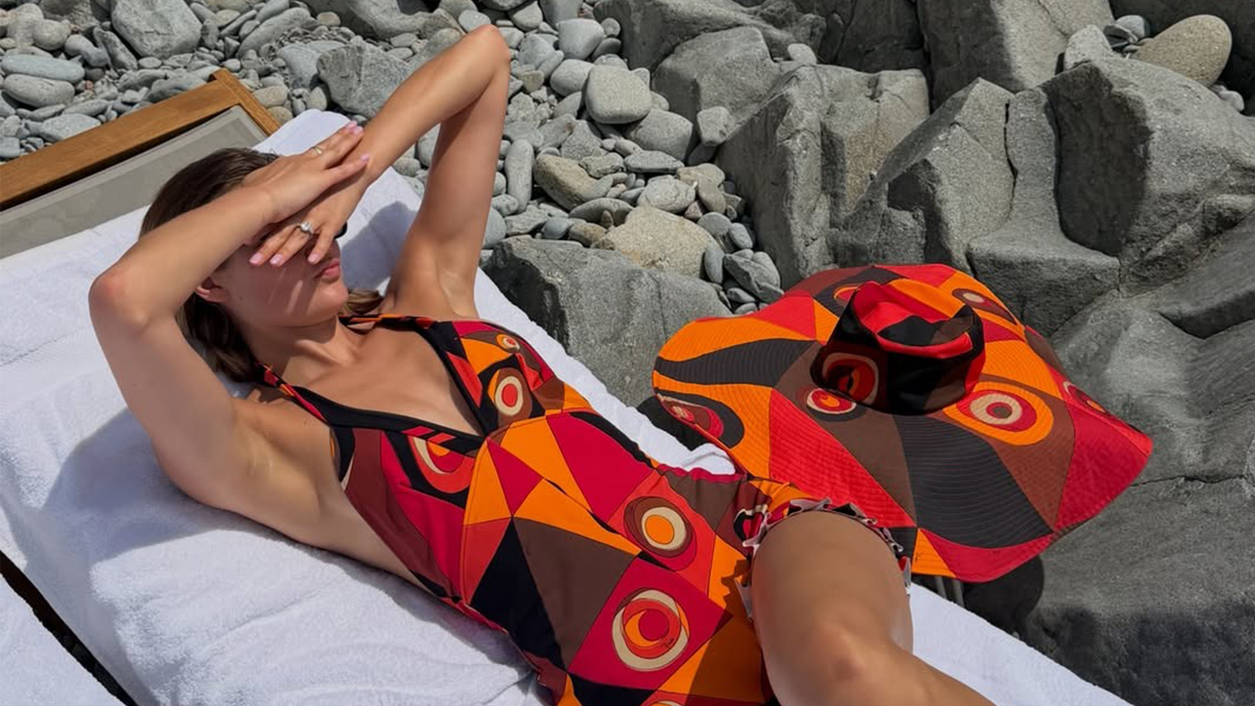 Printed swimsuit