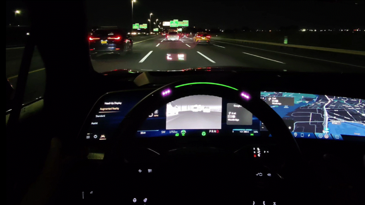 2026 Cadillac Vistiq night vision camera.
