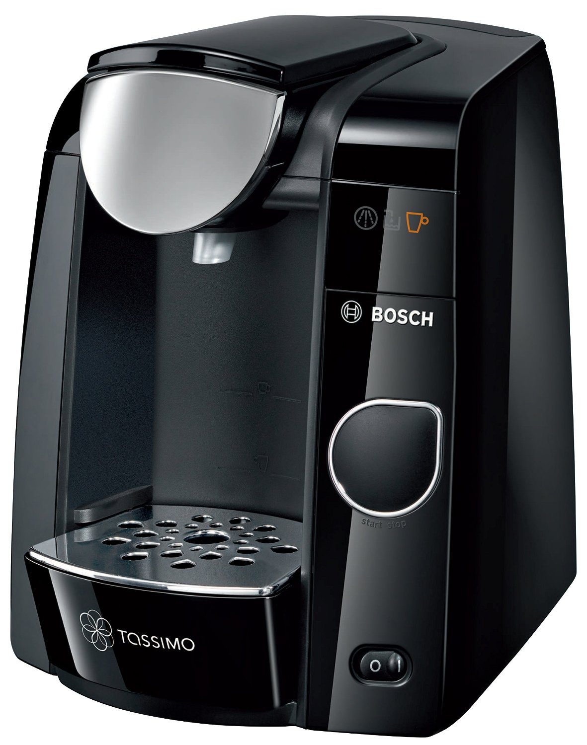 This Tassimo coffee machine is small and neat enough to be kept in even the smallest of studios