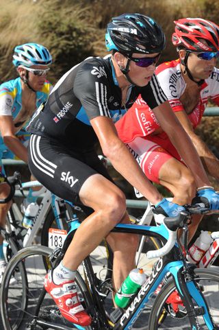 Chris Froome, Vuelta a Espana 2011, stage four