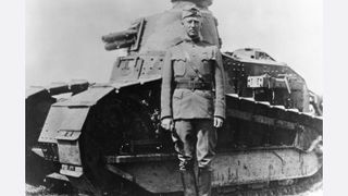 George Patton photo during WWI