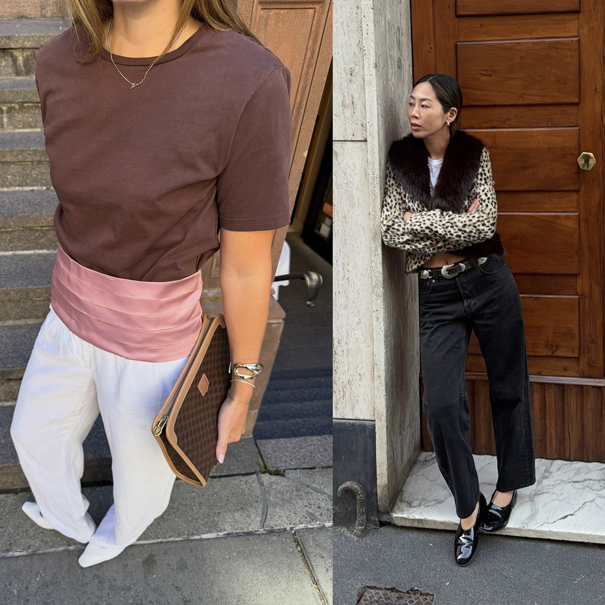 collage of chic fall 2026 outfits