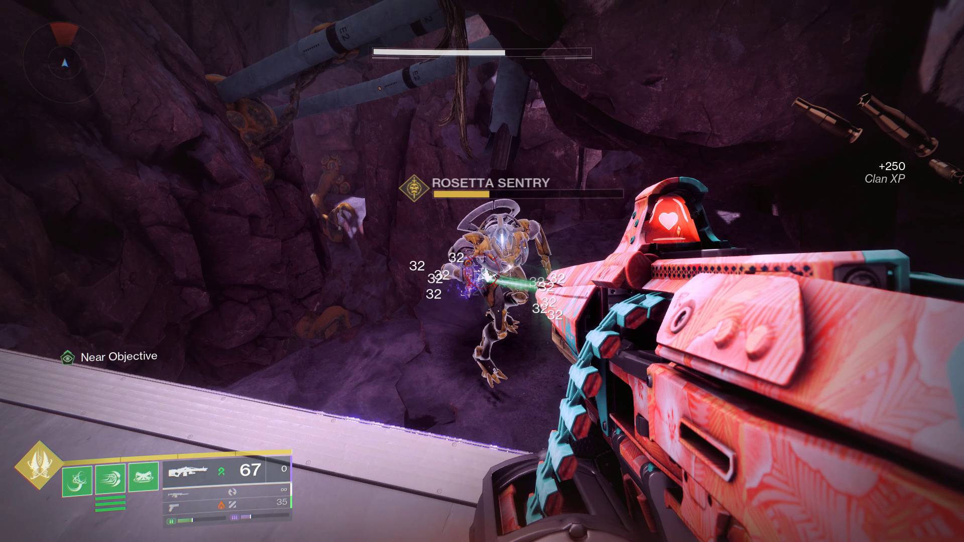 Destiny 2 Graviton Through the Ages Exotic quest Rosetta Sentry in Outer Steppes